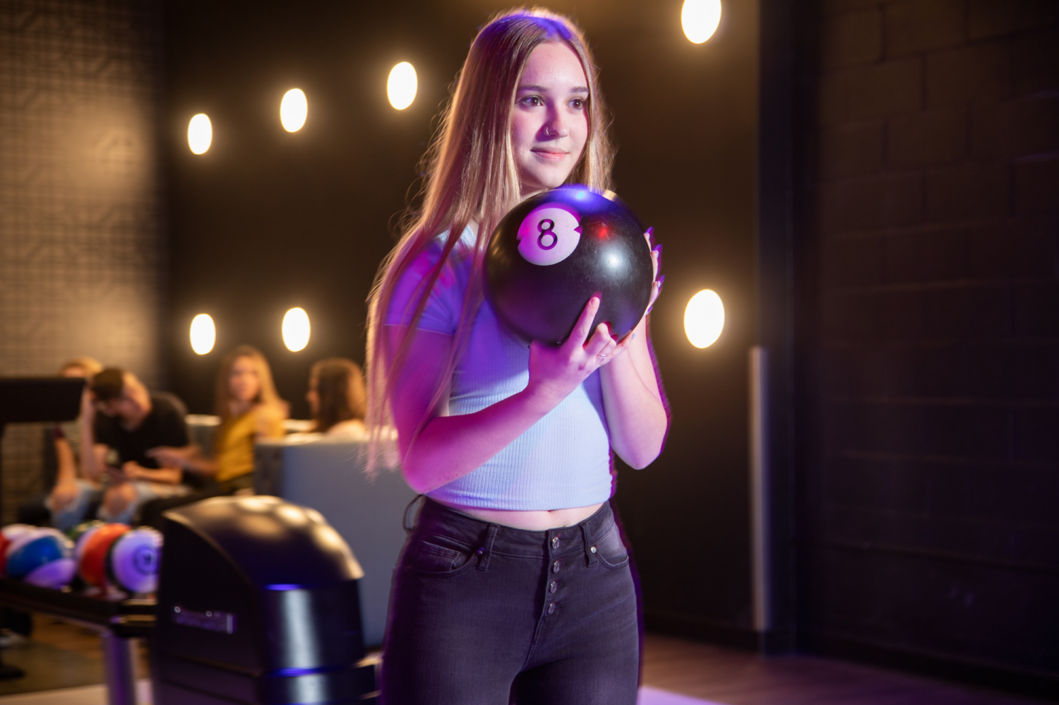 Girl Bowling BLVD Bakersfield